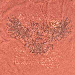 Men's large rust colored T-shirt